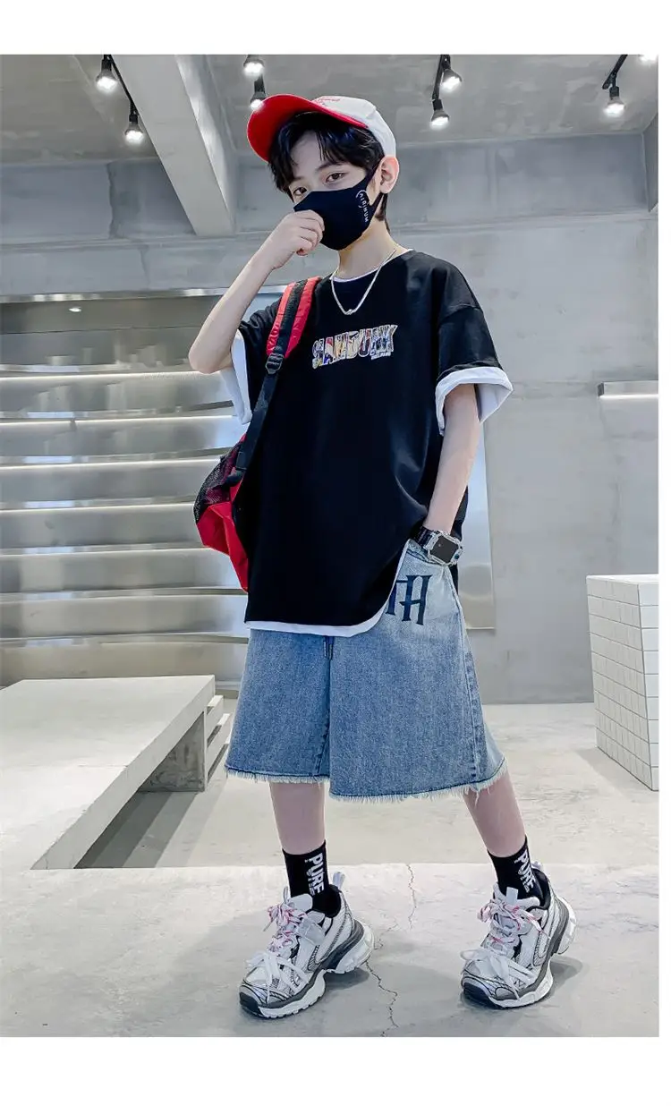 Boys Cotton Graphic T-Shirt Summer Medium — feature 13