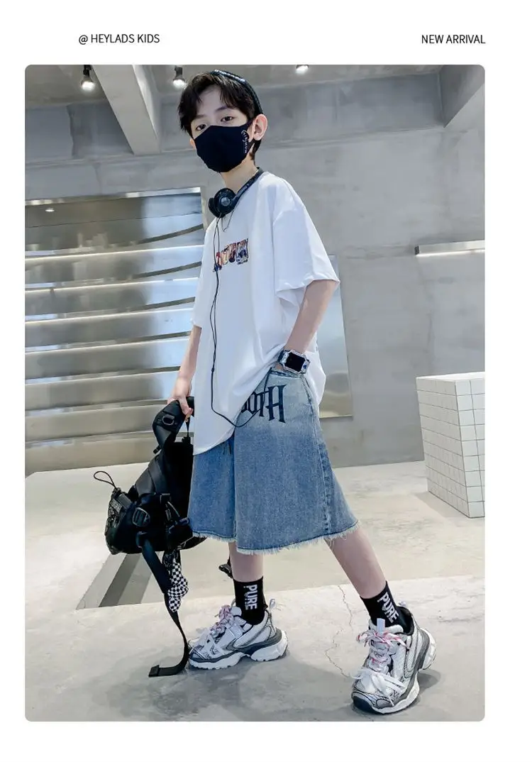 Boys Cotton Graphic T-Shirt Summer Medium — feature 9