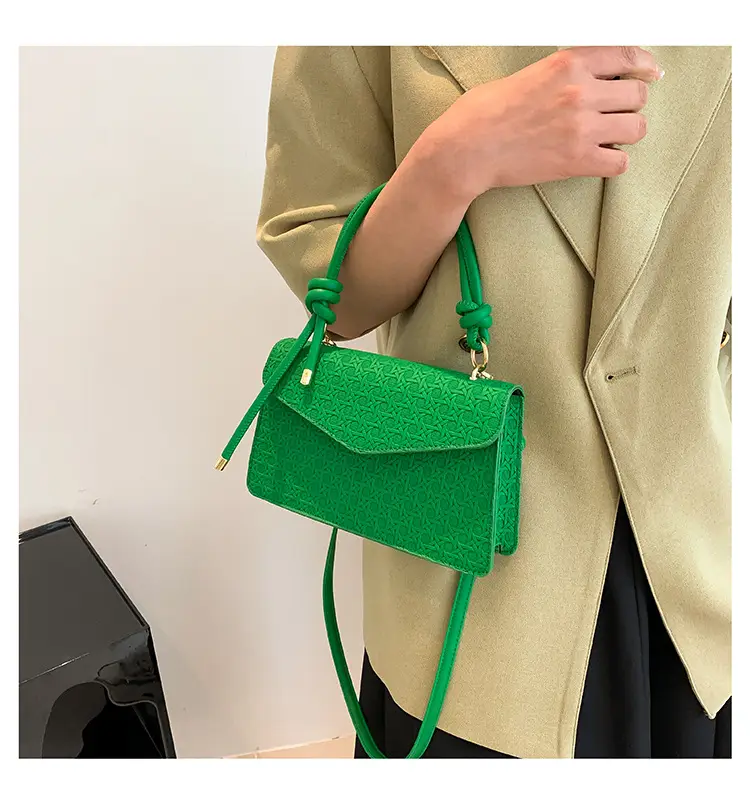 Brown Rhombic Women's Crossbody Bag 2023 — feature 10