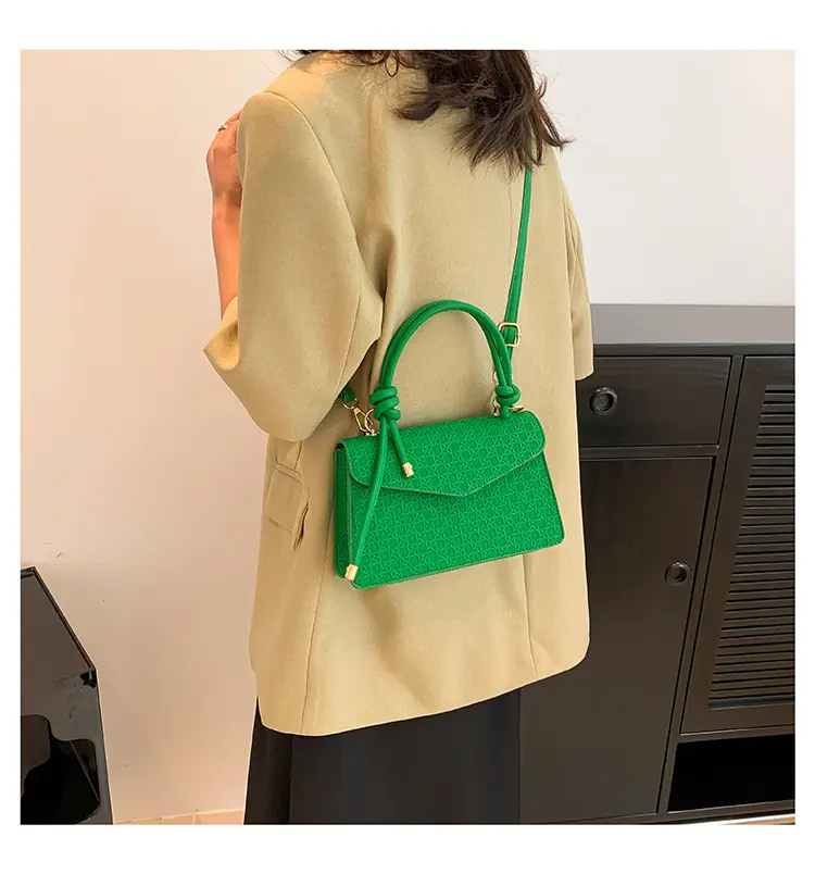 Brown Rhombic Women's Crossbody Bag 2023 — feature 12