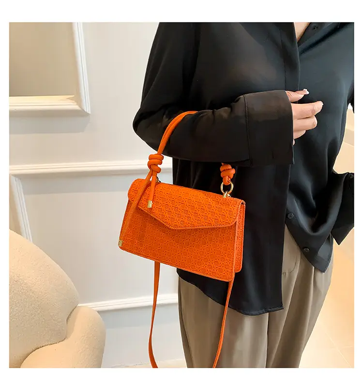 Brown Rhombic Women's Crossbody Bag 2023 — feature 19