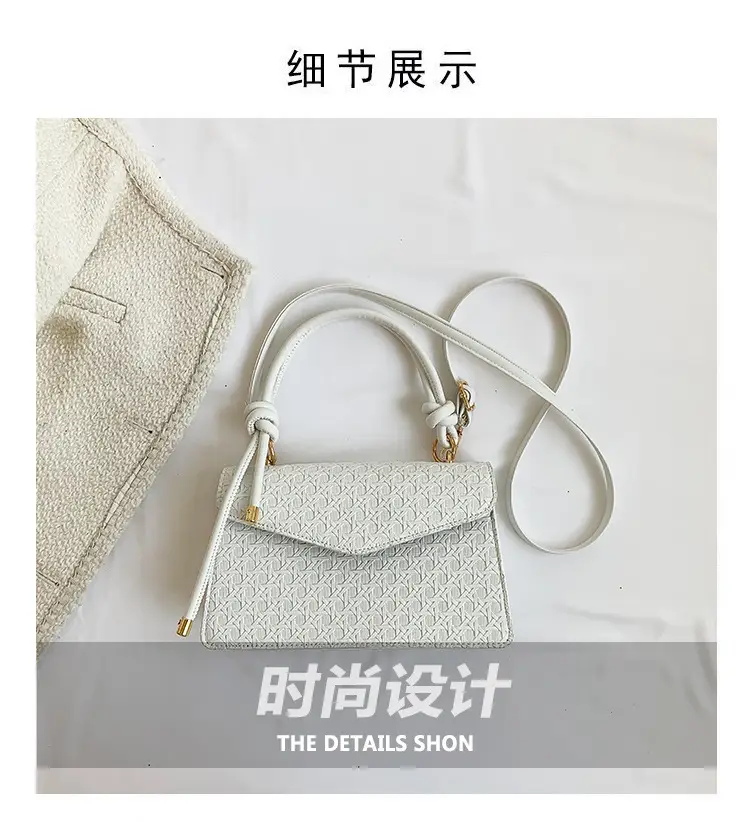 Brown Rhombic Women's Crossbody Bag 2023 — feature 2