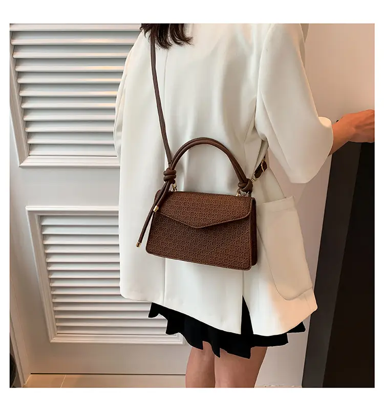 Brown Rhombic Women's Crossbody Bag 2023 — feature 26