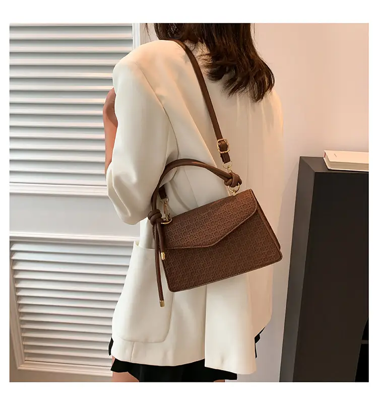 Brown Rhombic Women's Crossbody Bag 2023 — feature 27