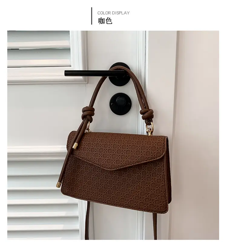 Brown Rhombic Women's Crossbody Bag 2023 — feature 36