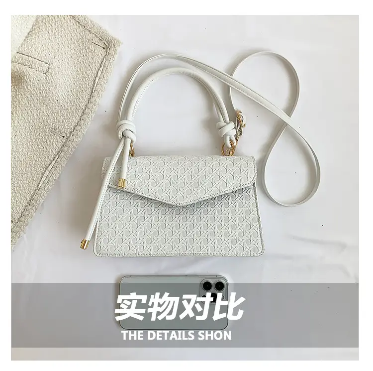 Brown Rhombic Women's Crossbody Bag 2023 — feature 5