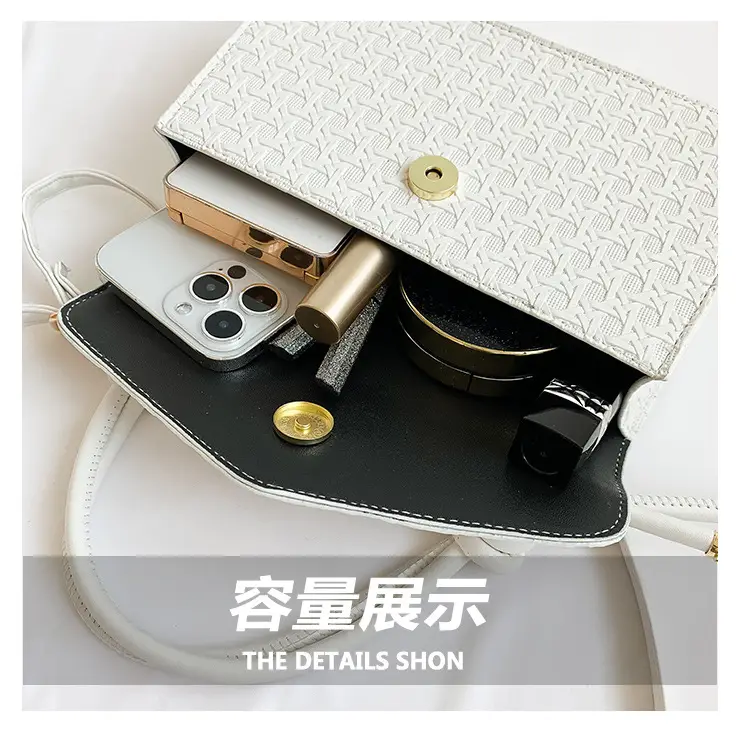 Brown Rhombic Women's Crossbody Bag 2023 — feature 6