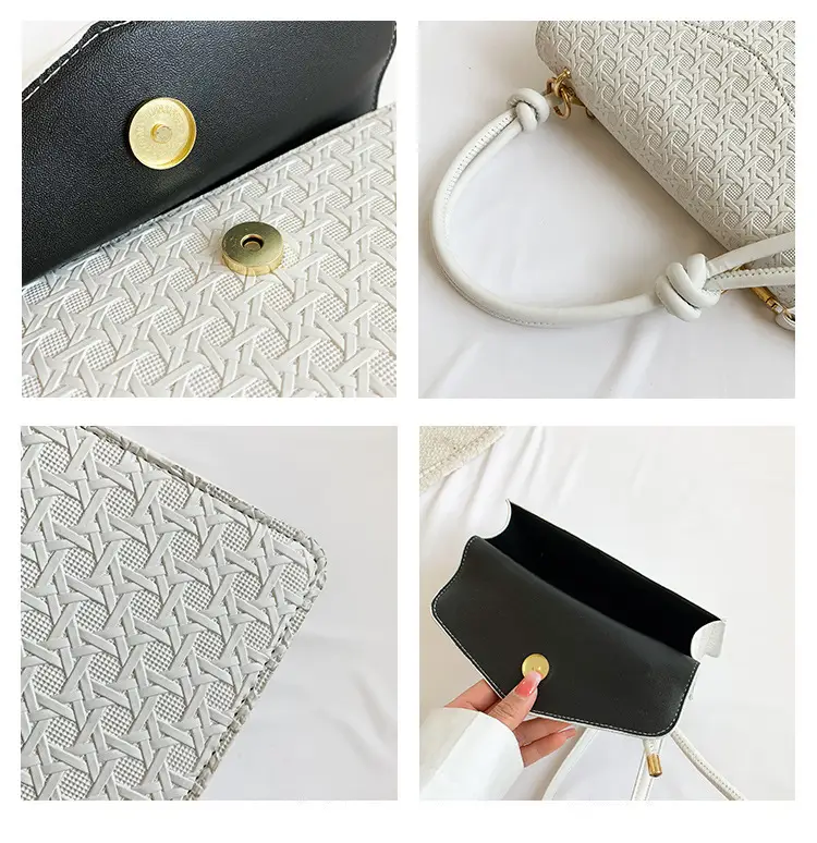 Brown Rhombic Women's Crossbody Bag 2023 — feature 9