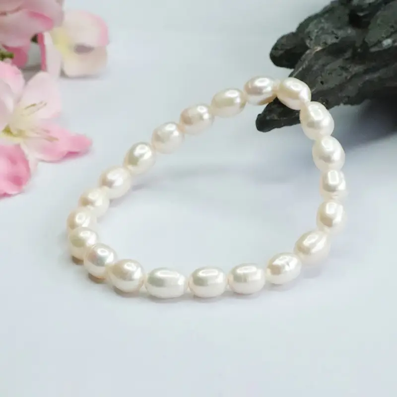 Natural Freshwater Pearl Bracelet for Women High Luster