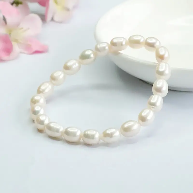 Natural Freshwater Pearl Bracelet for Women High Luster — feature 8