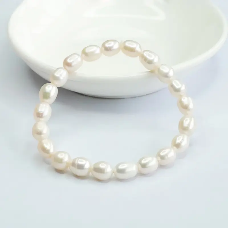 Natural Freshwater Pearl Bracelet for Women High Luster — feature 9