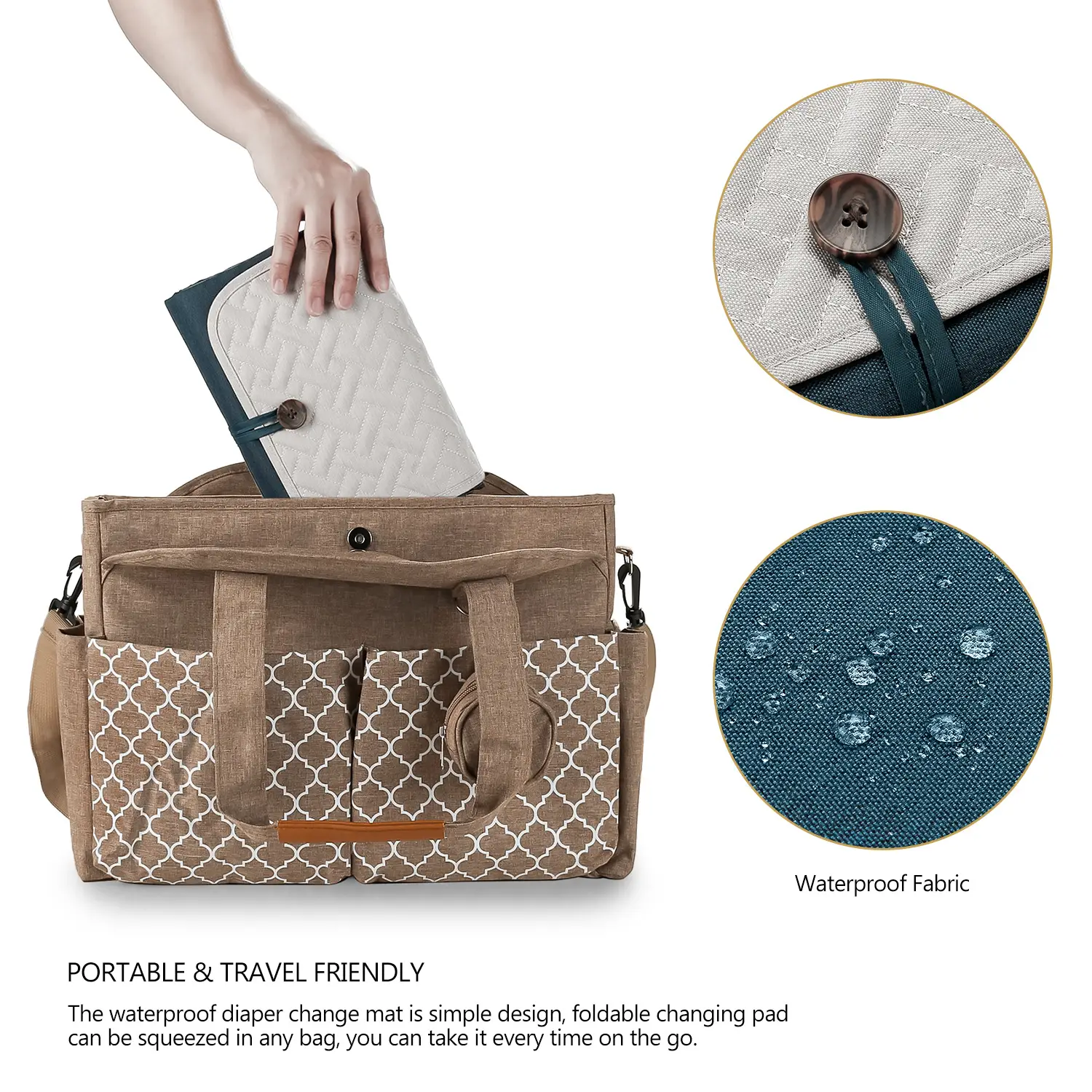 2023 Waterproof Baby Diaper Pad for Mother Baby Easy Wipe - Image 9