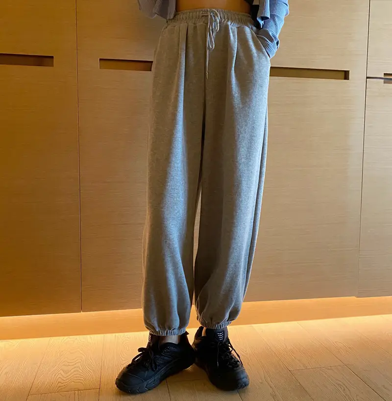 Gray Loose Toe Women's Sports Pants 2023 — feature 18