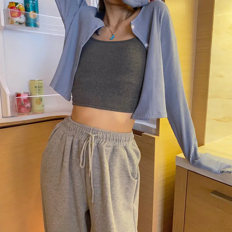 Gray Loose Toe Women's Sports Pants 2023 — feature 2