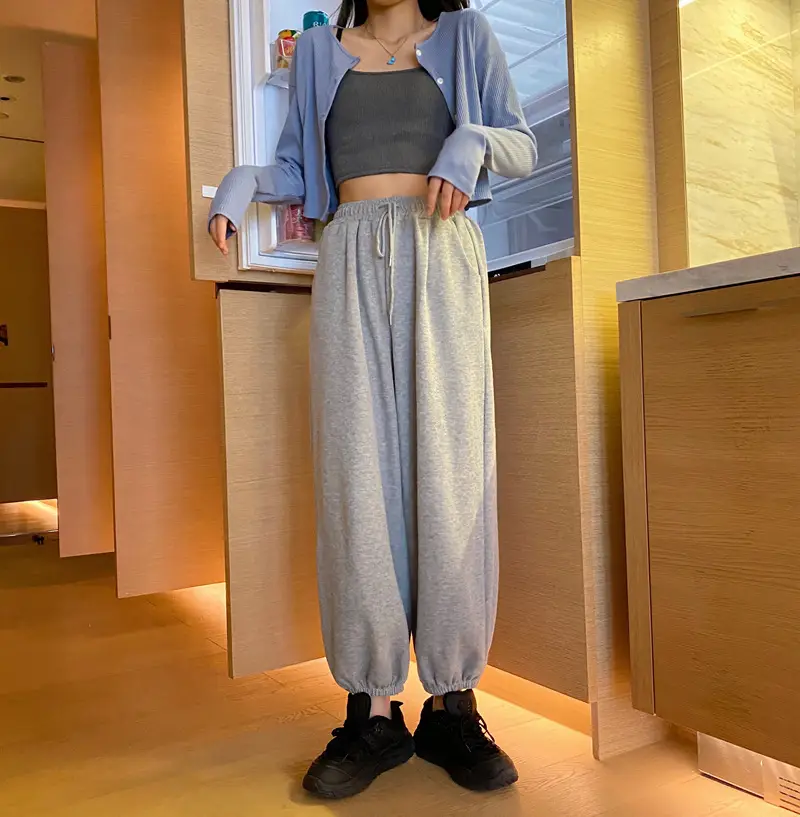 Gray Loose Toe Women's Sports Pants 2023 — feature 24