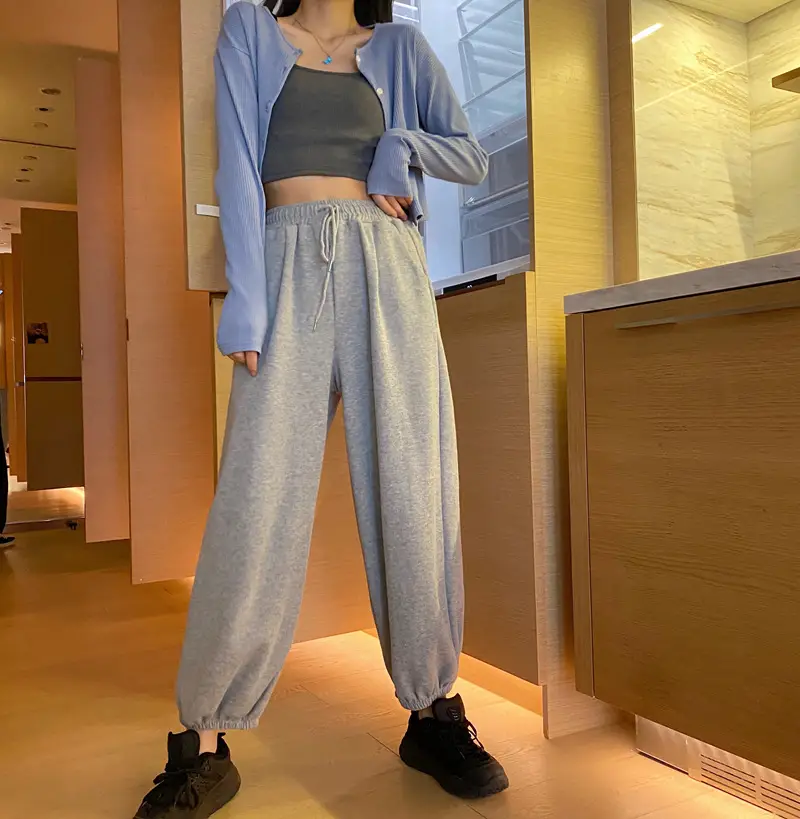 Gray Loose Toe Women's Sports Pants 2023 — feature 26