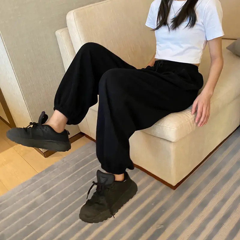 Gray Loose Toe Women's Sports Pants 2023 — feature 32