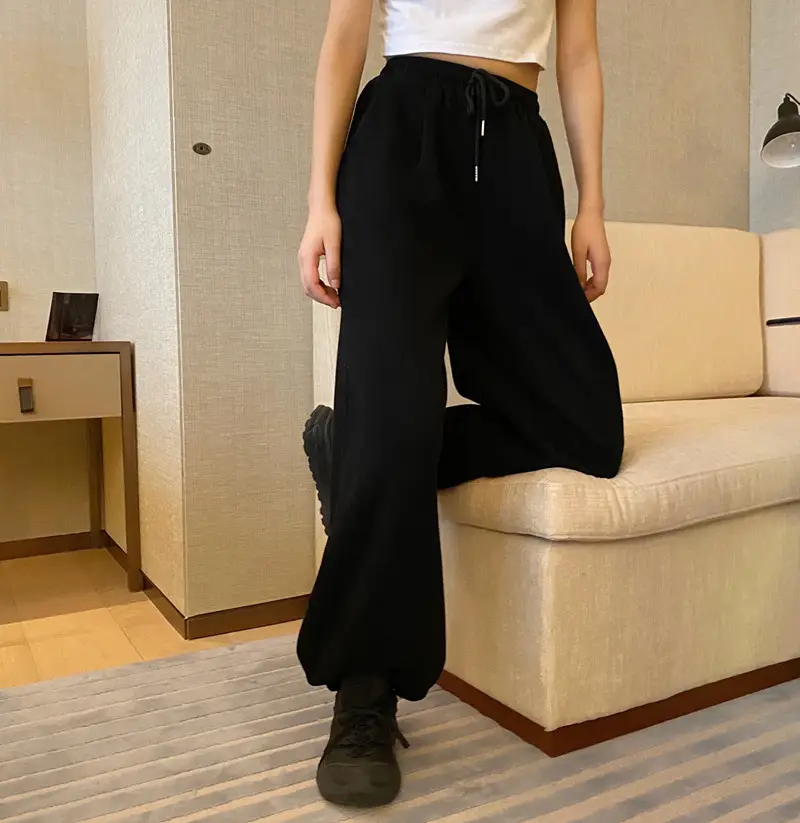 Gray Loose Toe Women's Sports Pants 2023 — feature 46