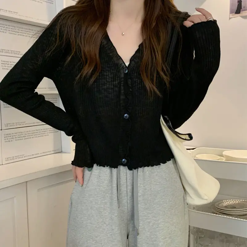 Women's Knit Cardigan Sun Protection Summer Shawl - Image 8