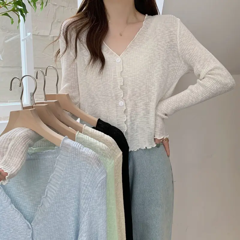 Women's Knit Cardigan Sun Protection Summer Shawl — feature 1