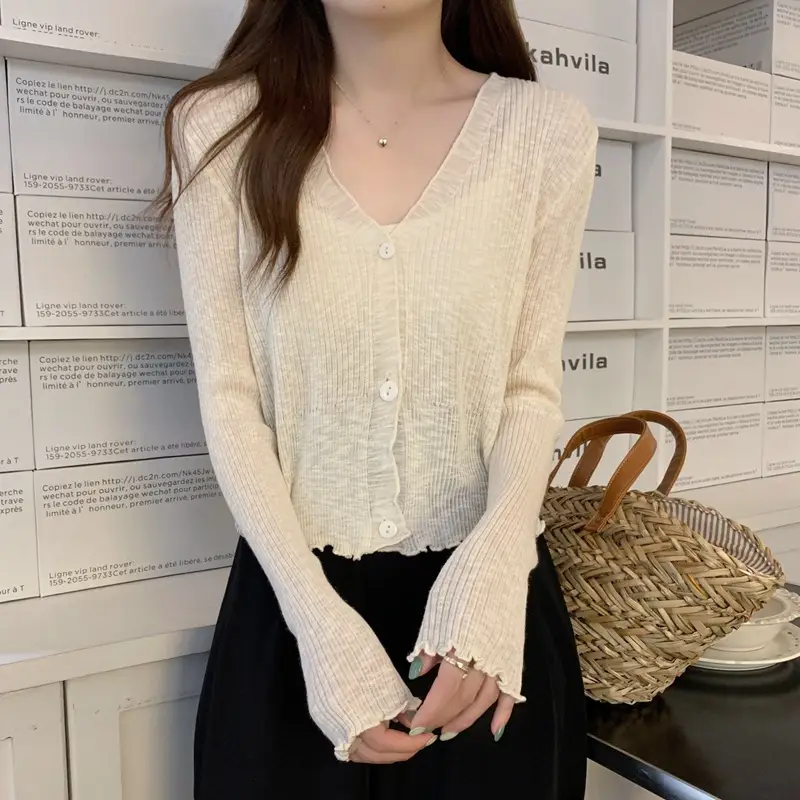 Women's Knit Cardigan Sun Protection Summer Shawl — feature 18