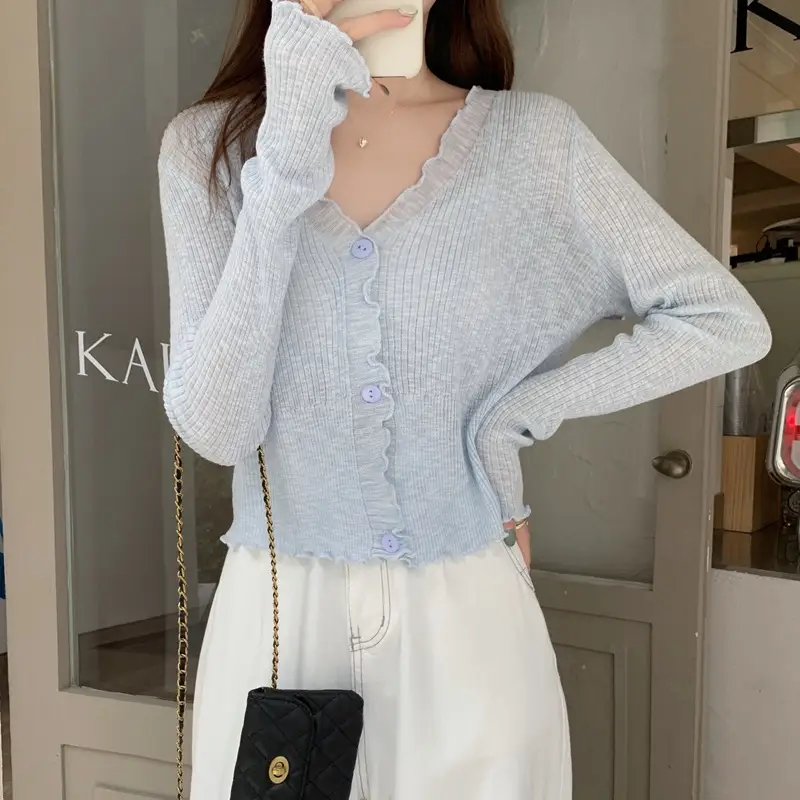 Women's Knit Cardigan Sun Protection Summer Shawl — feature 21