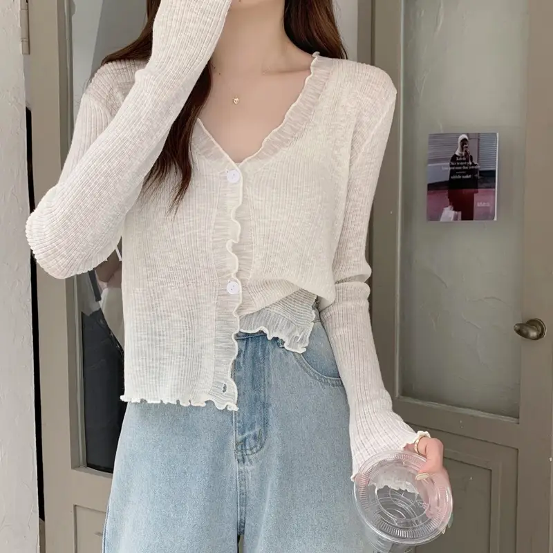 Women's Knit Cardigan Sun Protection Summer Shawl — feature 3