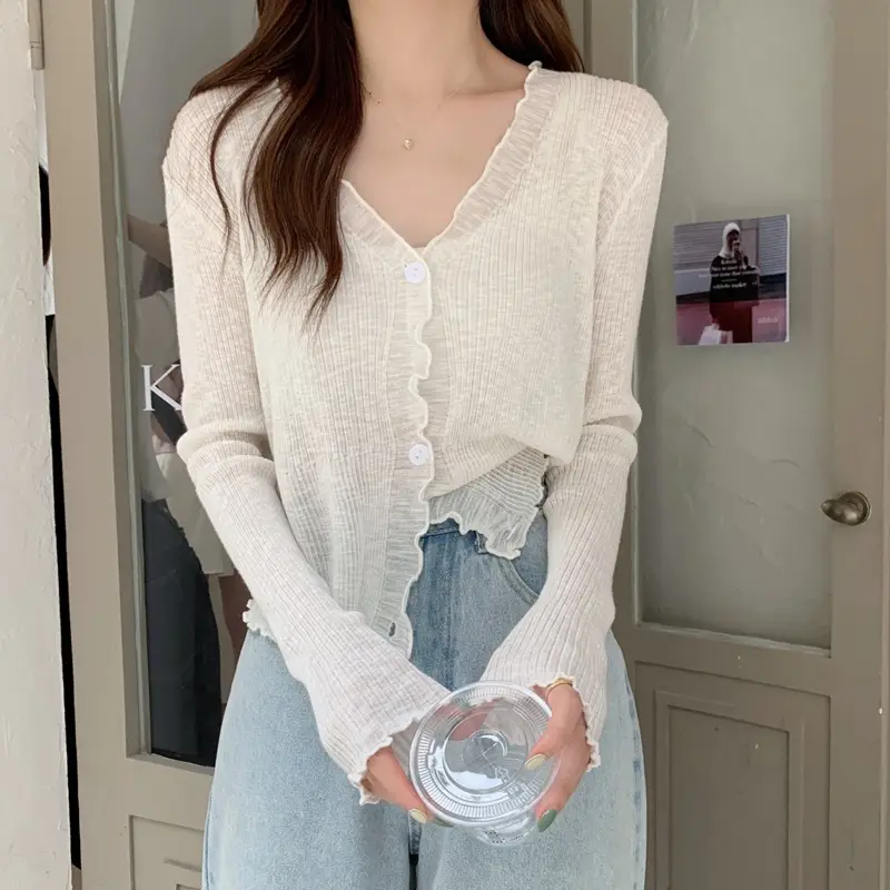 Women's Knit Cardigan Sun Protection Summer Shawl — feature 4