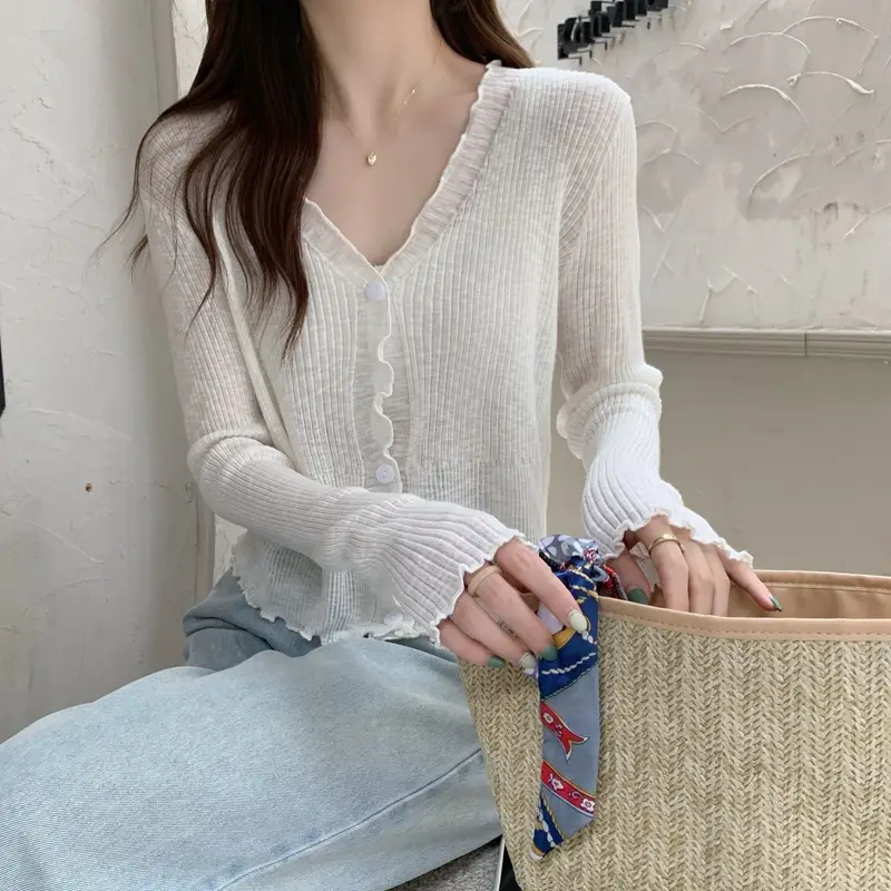 Women's Knit Cardigan Sun Protection Summer Shawl — feature 5
