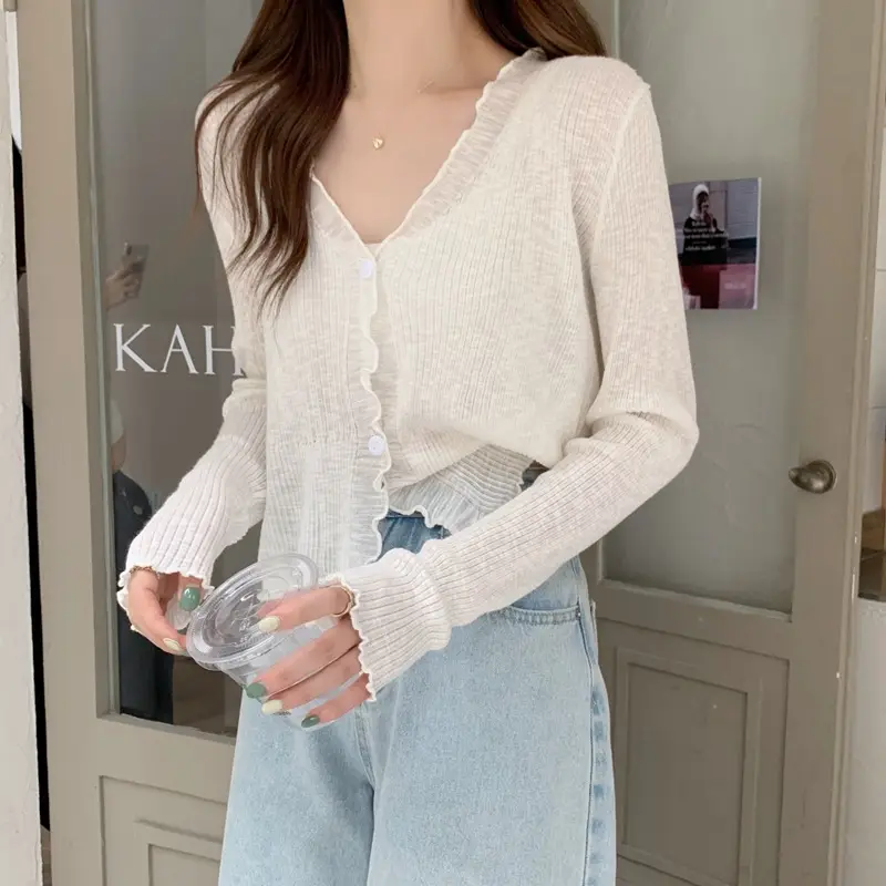 Women's Knit Cardigan Sun Protection Summer Shawl — feature 7
