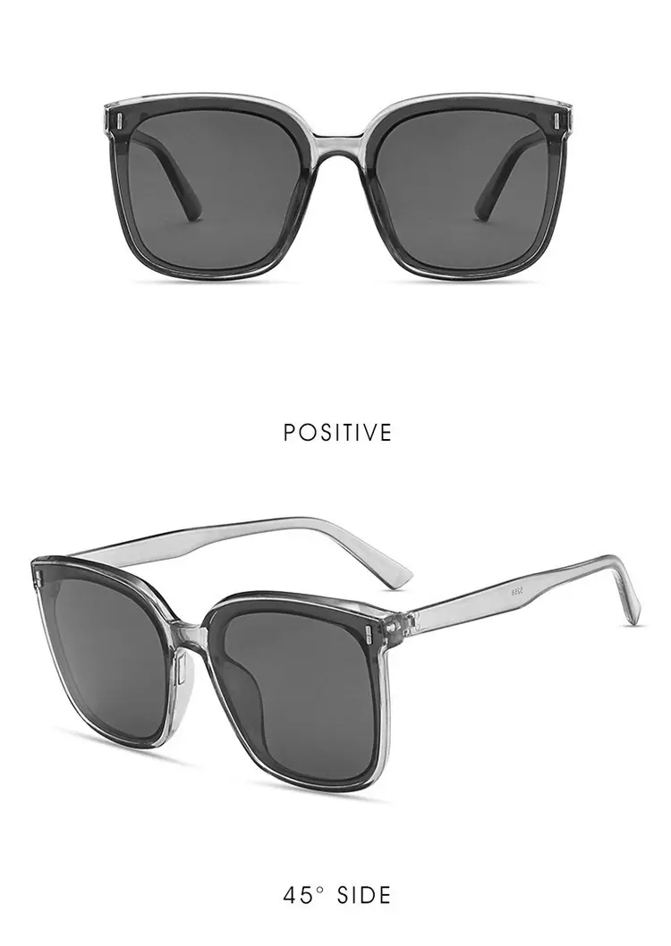 Face-Slimming Sunglasses for Women Black Polarized β feature 14