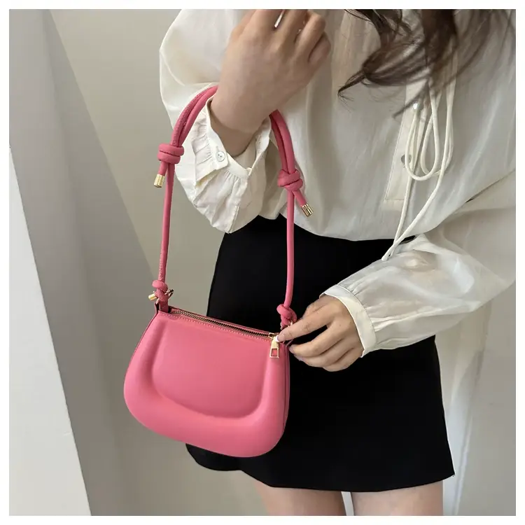 Pink Saddle Crossbody Bag for Women New 2026 — feature 10
