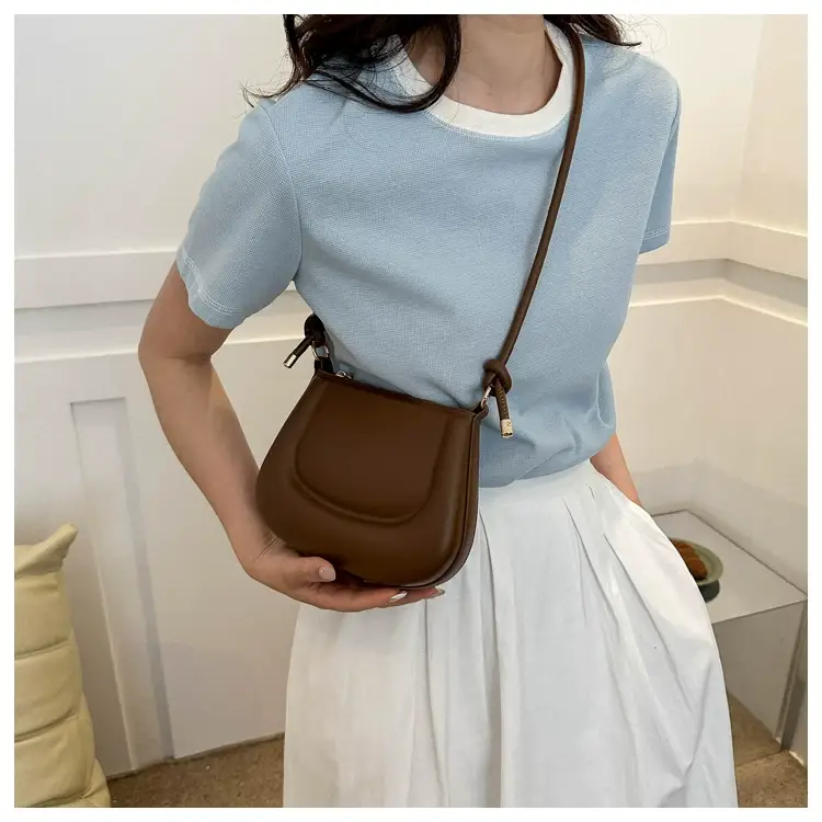 Pink Saddle Crossbody Bag for Women New 2026 — feature 20