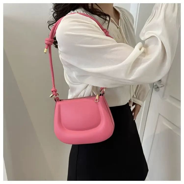 Pink Saddle Crossbody Bag for Women New 2026 — feature 8