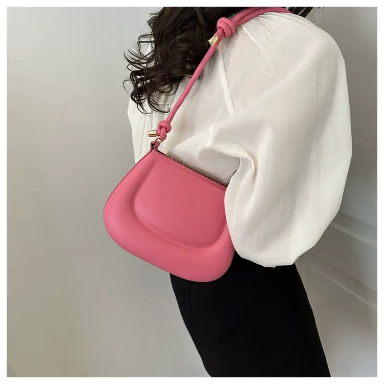 Pink Saddle Crossbody Bag for Women New 2026 — feature 9