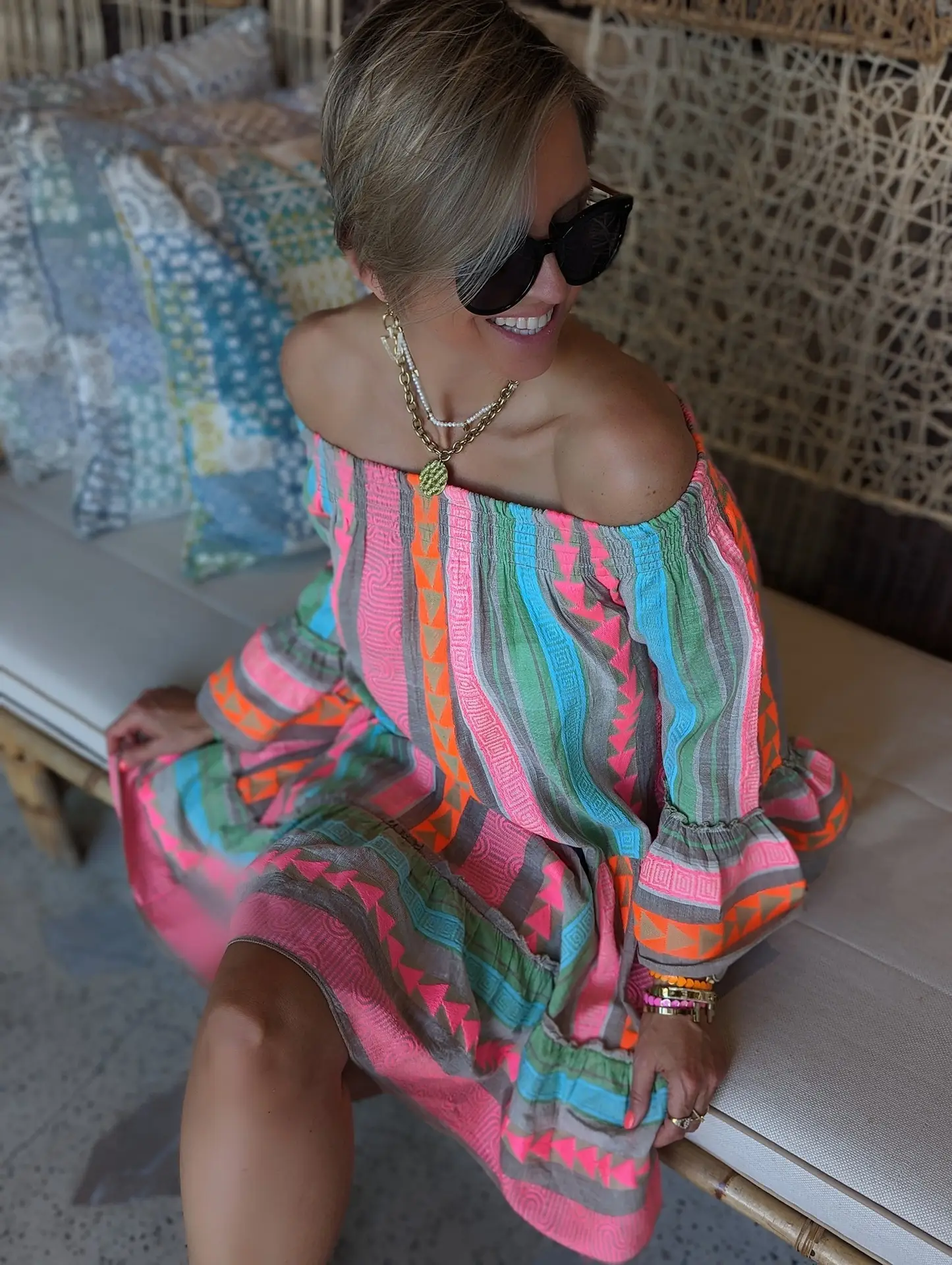 Women's Striped T-Shirt Dress 2023 New AliExpress — feature 10