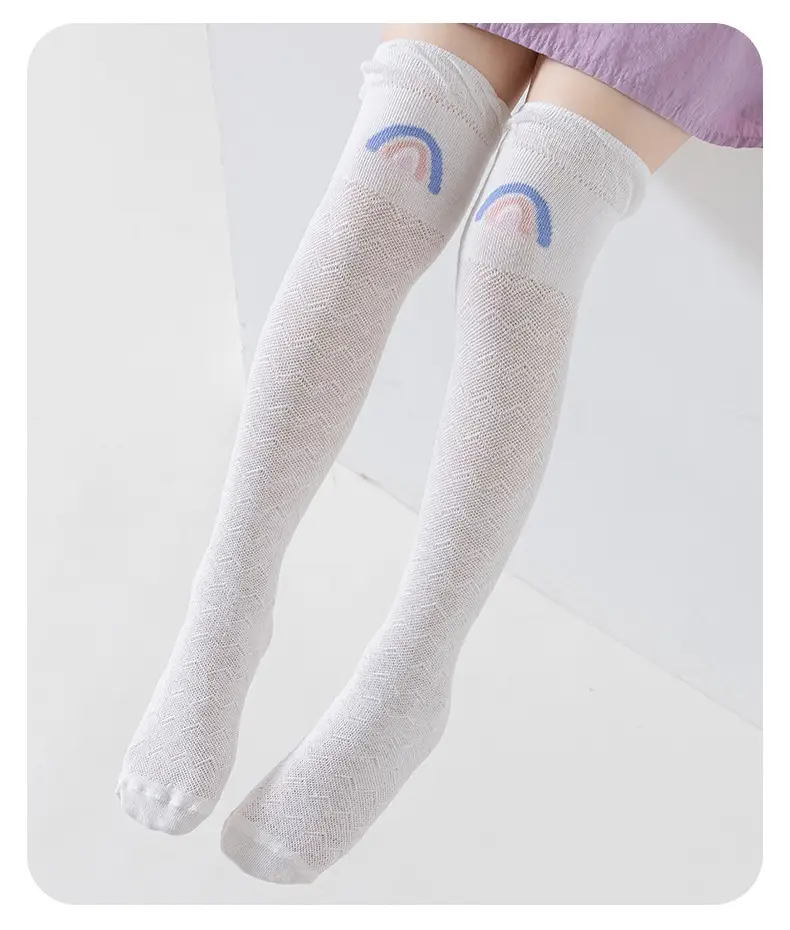 2025 Long-Tube Baby Socks Purple Heart Design — feature 18