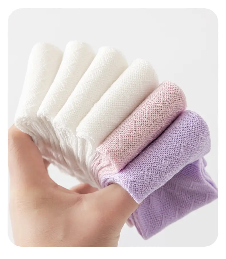2025 Long-Tube Baby Socks Purple Heart Design — feature 21