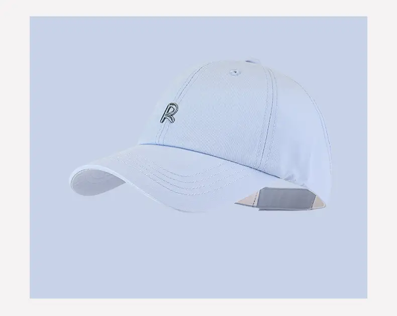 Women's White Pony Tail Baseball Cap Summer Travel Fashion — feature 10