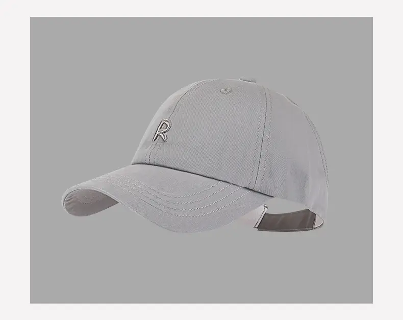 Women's White Pony Tail Baseball Cap Summer Travel Fashion — feature 11
