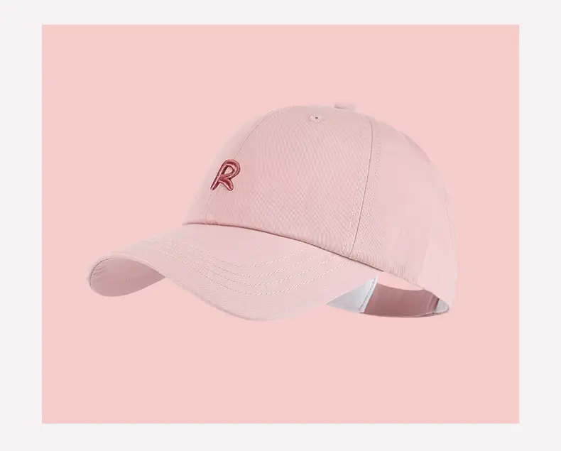 Women's White Pony Tail Baseball Cap Summer Travel Fashion — feature 12