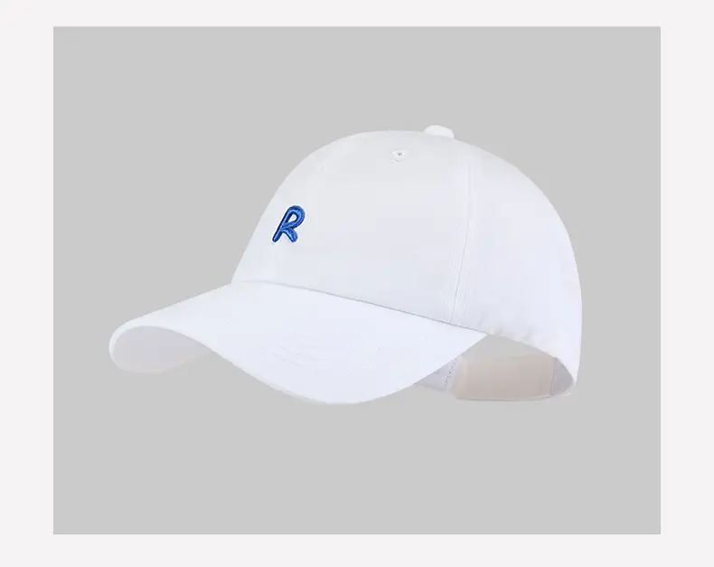 Women's White Pony Tail Baseball Cap Summer Travel Fashion — feature 13