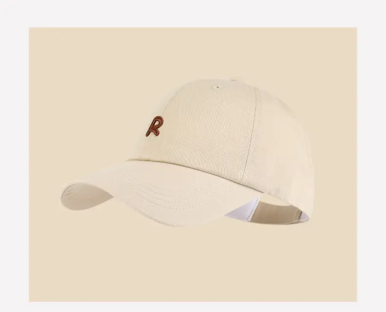 Women's White Pony Tail Baseball Cap Summer Travel Fashion — feature 15