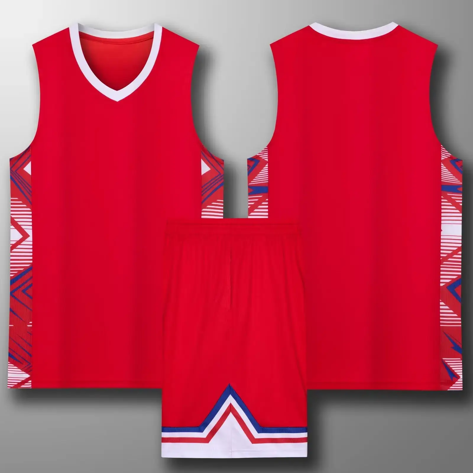 Men's Quick-Drying Sports Vest & Shorts Set Turquoise — feature 17
