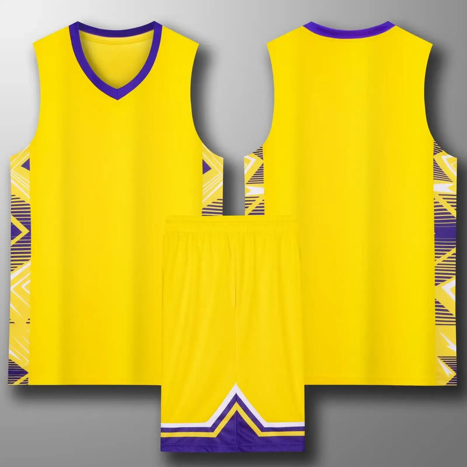 Men's Quick-Drying Sports Vest & Shorts Set Turquoise — feature 20