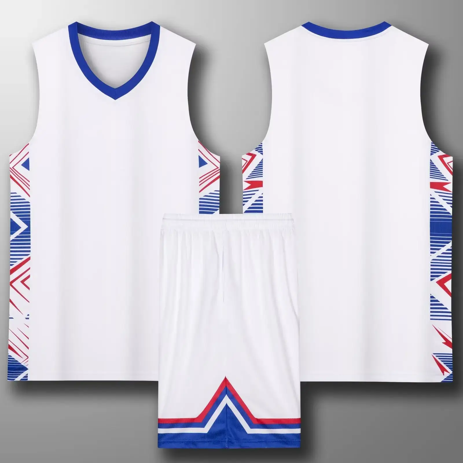 Men's Quick-Drying Sports Vest & Shorts Set Turquoise — feature 5