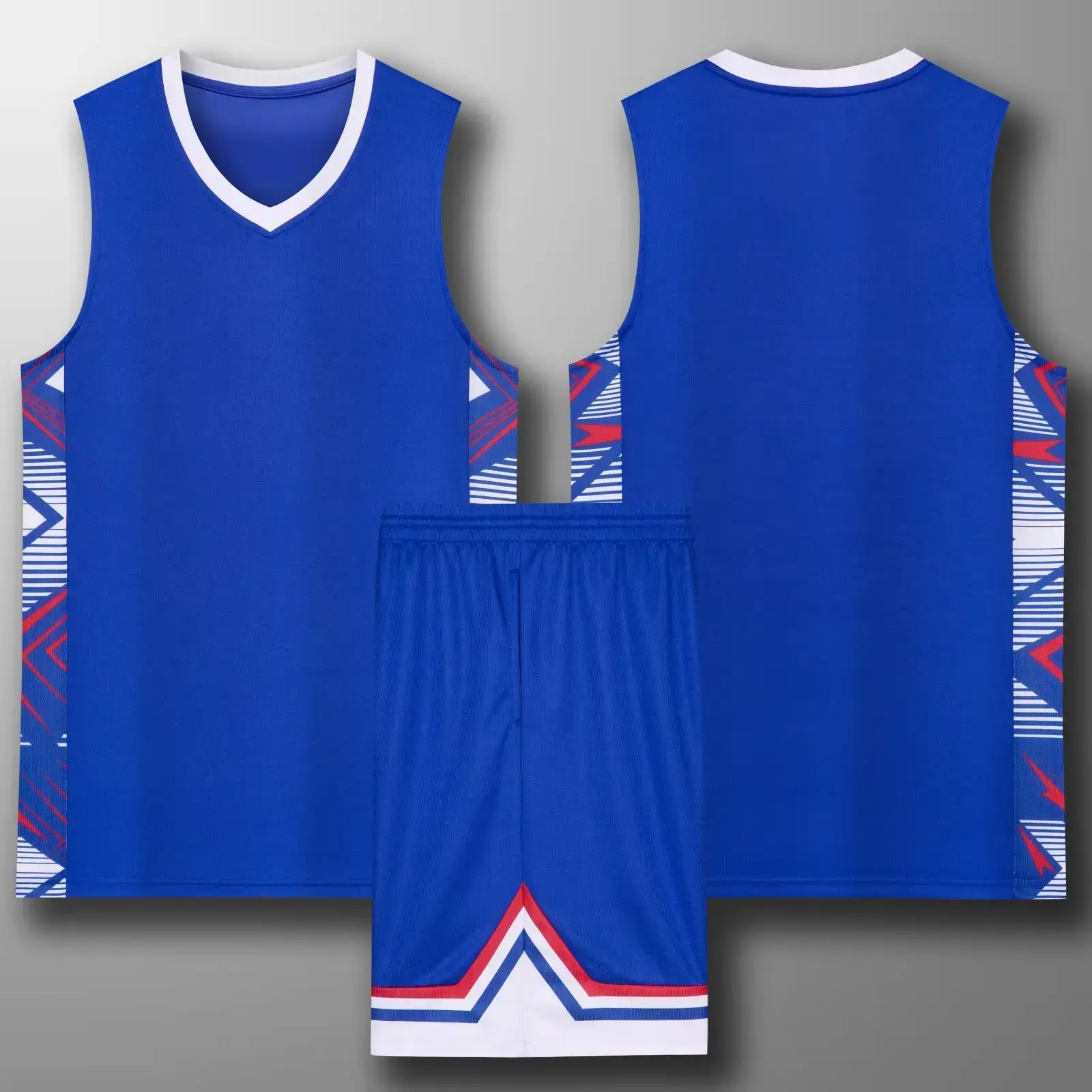 Men's Quick-Drying Sports Vest & Shorts Set Turquoise — feature 8