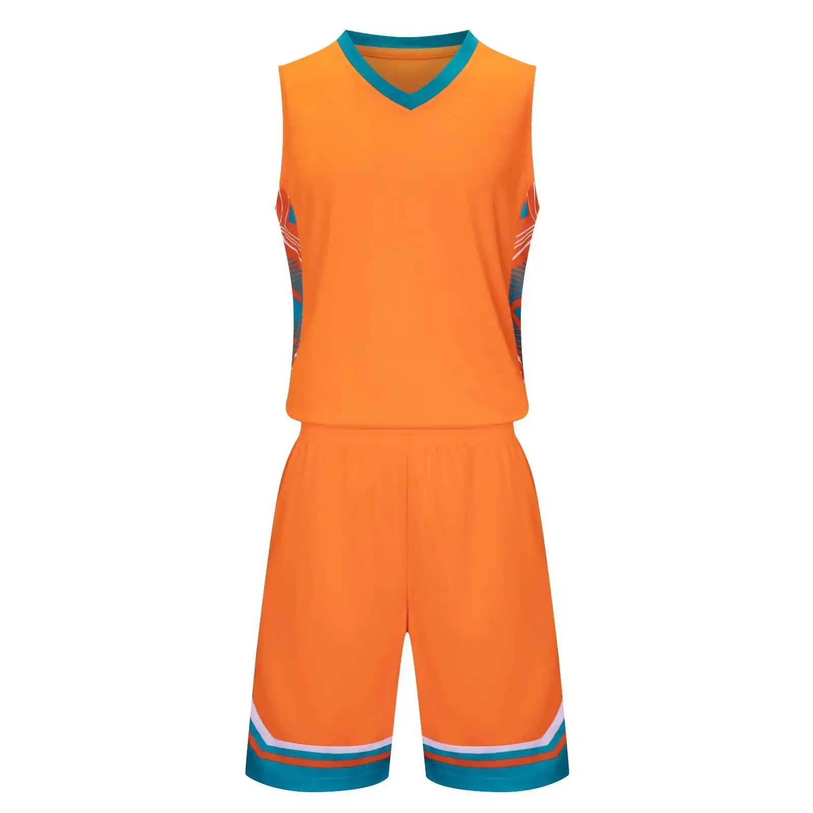 Men's Quick-Drying Sports Vest & Shorts Set Turquoise — feature 9