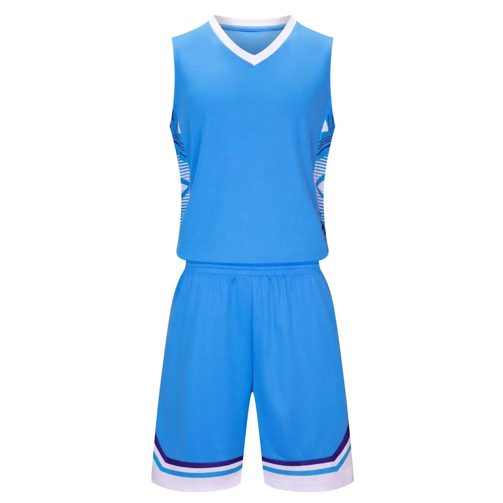 A95 Basketball Suit Sky Blue