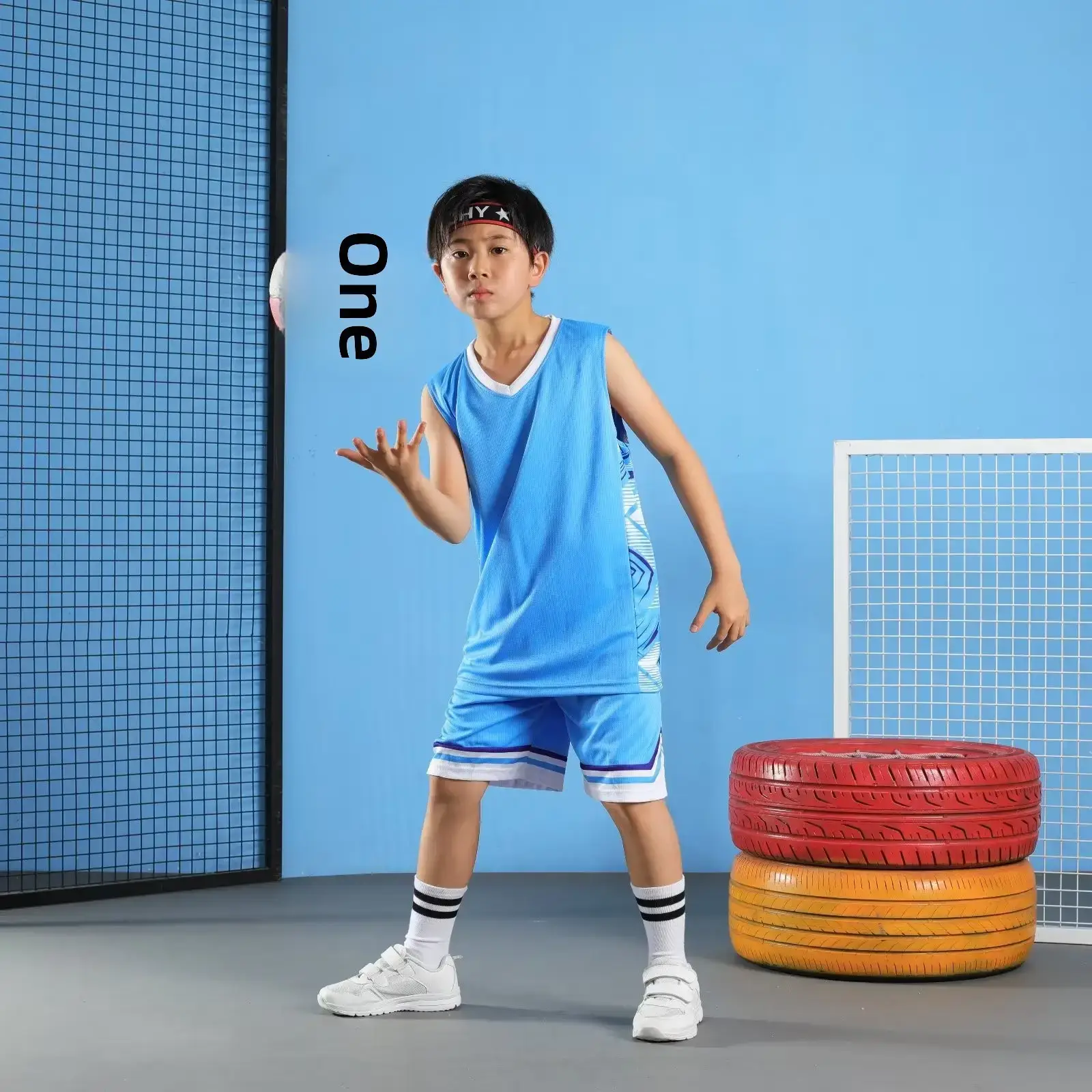 Men's Quick-Drying Sports Vest & Shorts Set Turquoise - Image 38